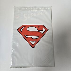 Superman Comic Book with Iconic Red Logo Sealed "Superman Back From The Dead"
